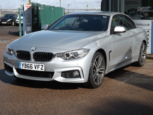 BMW 4 Series  3.0 435d M Sport Convertible 2dr Diesel Auto xDrive Euro 6 (s/s) (313 ps)