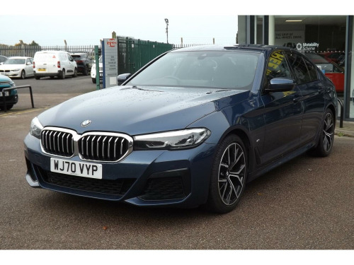 BMW 5 Series  2.0 520d MHT M Sport Saloon 4dr Diesel Hybrid Steptronic Euro 6 (s/s) (190 