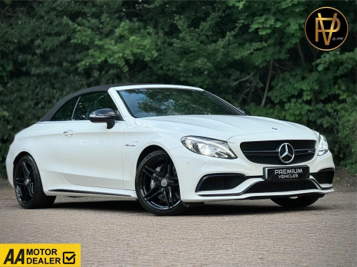 Mercedes-Benz C-Class  4.0 C63 V8 BiTurbo AMG Cabriolet SpdS MCT Euro 6 (s/s) 2dr