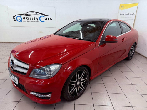 Mercedes-Benz C-Class C220 2.1 C220 CDI BlueEfficiency AMG Sport Plus G-Tronic+ Euro 5 (s/s) 2dr