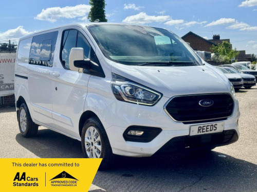 Ford Transit Custom  2.0 300 EcoBlue Limited Crew Van L1 H1 Euro 6 (s/s) 5dr (6 Seat)