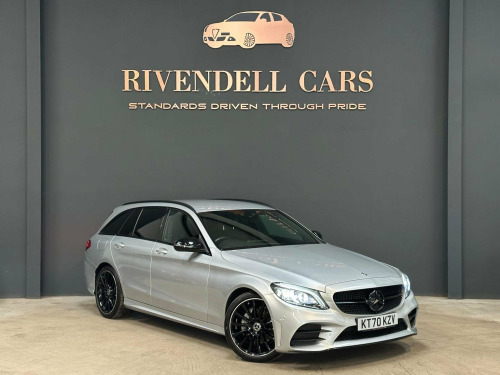 Mercedes-Benz C-Class C200 1.5 C200 MHEV AMG Line Night Edition (Premium) G-Tronic+ Euro 6 (s/s) 5dr