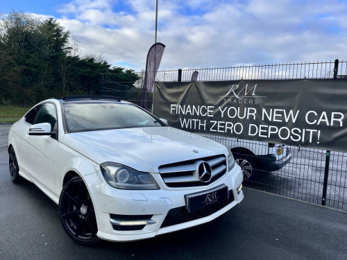 Mercedes-Benz C-Class C220 2.1 C220 CDI AMG Sport Edition G-Tronic+ Euro 5 (s/s) 2dr 