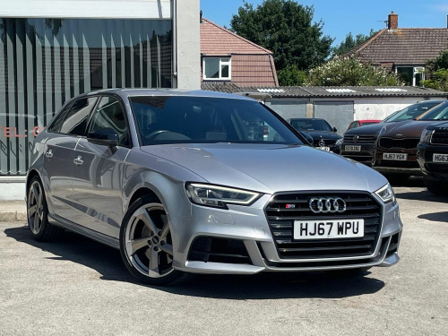 Audi S3  2.0 TFSI Black Edition Sportback S Tronic quattro Euro 6 (s/s) 5dr