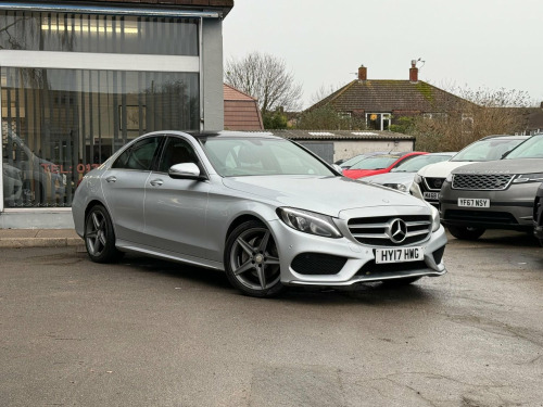 Mercedes-Benz C-Class  2.1 C220d AMG Line (Premium) G-Tronic+ Euro 6 (s/s) 4dr