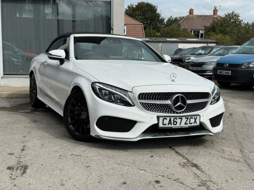 Mercedes-Benz C-Class  2.1 C220d AMG Line (Premium Plus) Cabriolet G-Tronic+ Euro 6 (s/s) 2dr