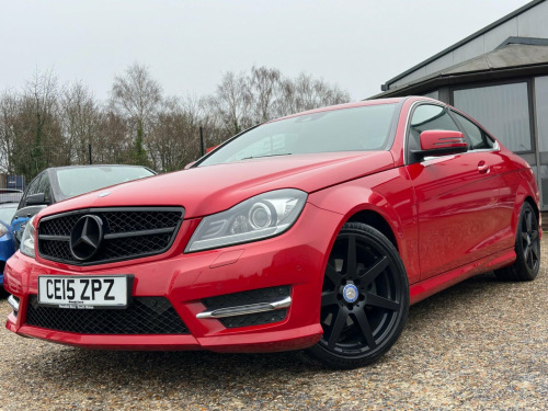 Mercedes-Benz C-Class C220 2.1 C220 CDI AMG Sport Edition G-Tronic+ Euro 5 (s/s) 2dr