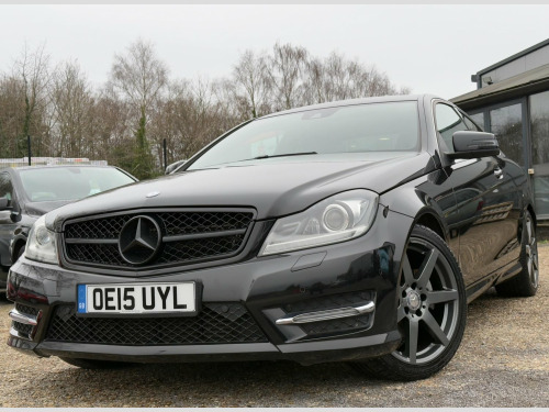 Mercedes-Benz C-Class C220 2.1 C220 CDI AMG Sport Edition G-Tronic+ Euro 5 (s/s) 2dr