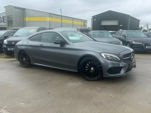 Mercedes-Benz C-Class  2.1 C220d AMG Line Euro 6 (s/s) 2dr
