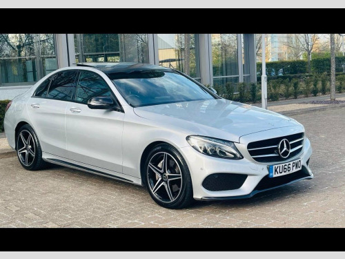 Mercedes-Benz C-Class  2.1 C220d AMG Line (Premium Plus) 7G-Tronic+ Euro 6 (s/s) 4dr