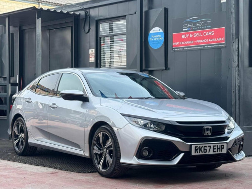 Honda Civic  1.0 VTEC Turbo SR CVT Euro 6 (s/s) 5dr