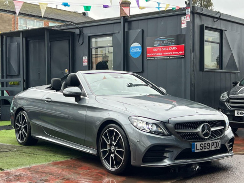 Mercedes-Benz C-Class  2.0 C220d AMG Line (Premium) Cabriolet G-Tronic+ Euro 6 (s/s) 2dr 