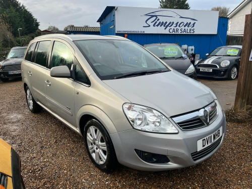 Vauxhall Zafira  1.8 16V Design Euro 5 5dr