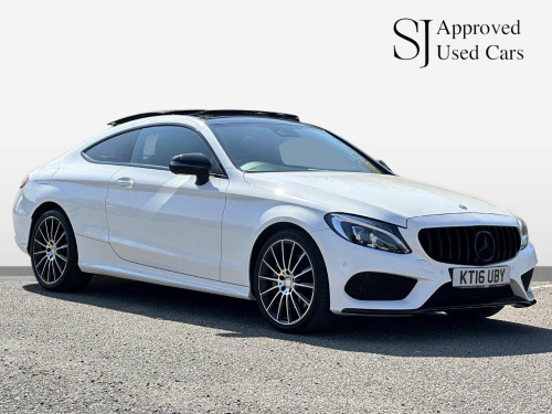 Mercedes-Benz C-Class C300 2.0 C300 AMG Line (Premium Plus) 7G-Tronic+ Euro 6 (s/s) 2dr