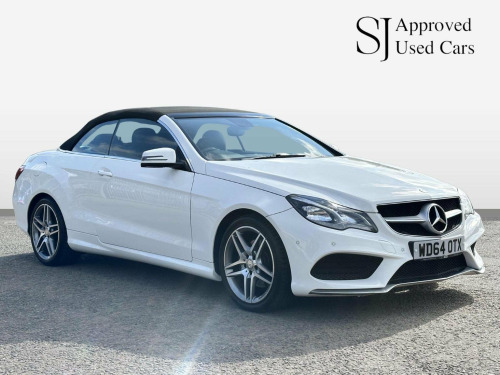 Mercedes-Benz E-Class E220 2.1 E220 BlueTEC AMG Line Cabriolet G-Tronic+ Euro 6 (s/s) 2dr