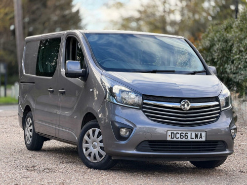 Vauxhall Vivaro  1.6 CDTi 2900 BiTurbo Sportive Crew Van L1 H1 Euro 6 (s/s) 5dr (6 Seat) 