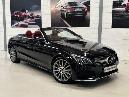 Mercedes-Benz C-Class C200 2.0 C200 AMG Line (Premium Plus) Cabriolet G-Tronic+ Euro 6 (s/s) 2dr