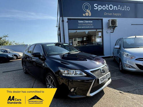 Lexus CT 200h  1.8 200h F Sport CVT Euro 6 (s/s) 5dr