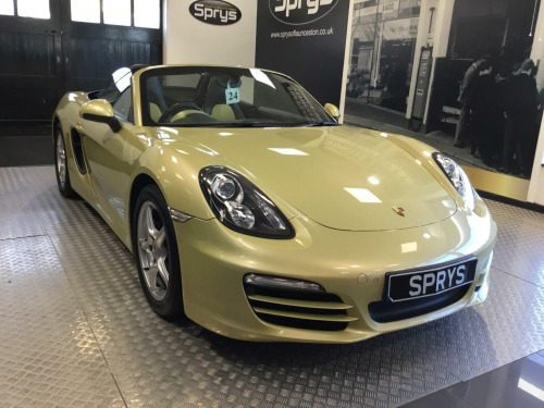 Porsche Boxster  2.7 981 PDK Euro 5 (s/s) 2dr 