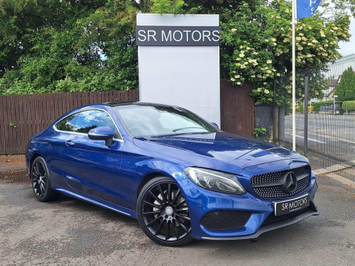Mercedes-Benz C-Class  2.1 C220d AMG Line (Premium) G-Tronic+ Euro 6 (s/s) 2dr