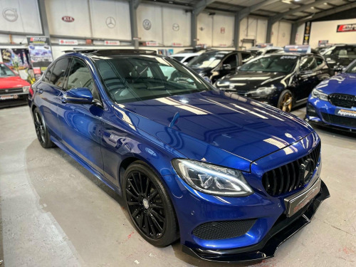 Mercedes-Benz C-Class  2.1 C300dh AMG Line (Premium Plus) G-Tronic+ Euro 6 (s/s) 4dr