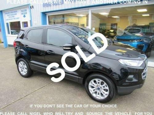 Ford EcoSport  1.5 Zetec Powershift 2WD Euro 5 5dr