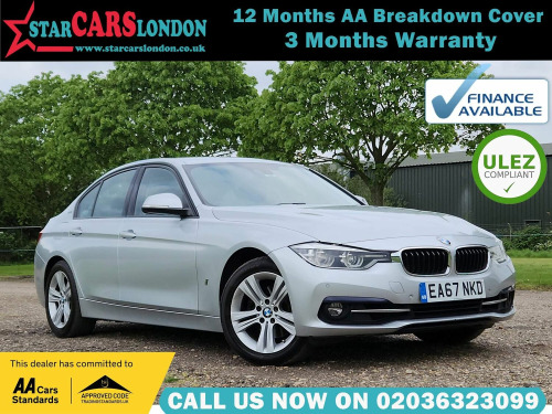 BMW 3 Series  2.0 330e 7.6kWh Sport Auto Euro 6 (s/s) 4dr