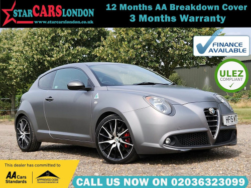 Alfa Romeo MiTo  1.4 TB MultiAir Quadrifoglio Verde TCT Euro 6 (s/s) 3dr