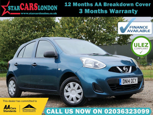 Nissan Micra  1.2 Visia CVT Euro 5 5dr