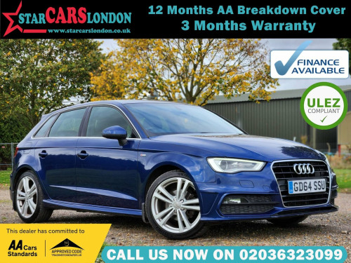 Audi A3  1.4 TFSI S line Sportback S Tronic Euro 6 (s/s) 5dr