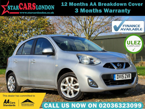 Nissan Micra  1.2 Acenta CVT Euro 5 5dr