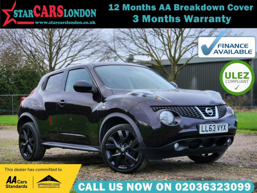 Nissan Juke  1.6 n-tec Euro 5 5dr (17in Alloy)