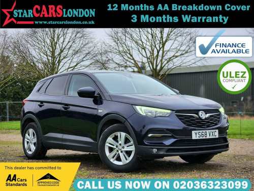 Vauxhall Grandland X  1.2 Turbo SE Auto Euro 6 (s/s) 5dr