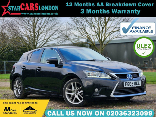 Lexus CT 200h  1.8 200h Advance Plus CVT Euro 6 (s/s) 5dr