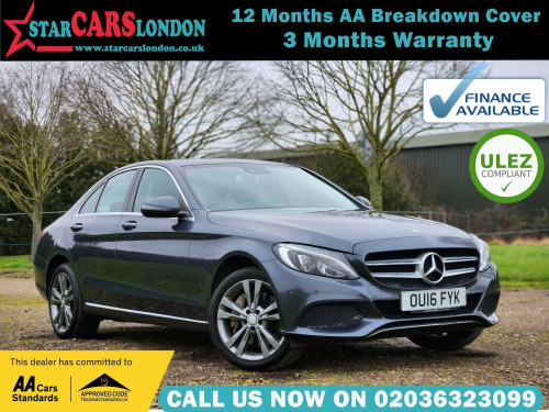 Mercedes-Benz C-Class  2.0 C350e 6.4kWh Sport (Premium Plus) G-Tronic+ Euro 6 (s/s) 4dr