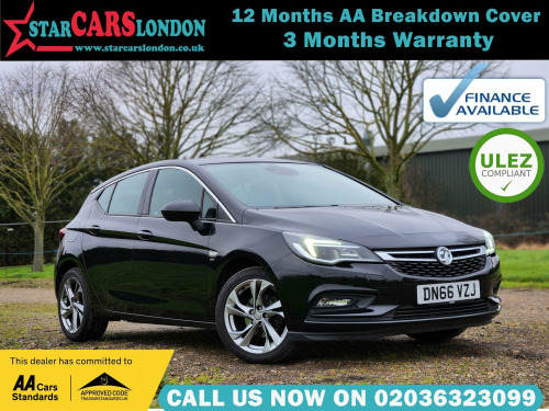 Vauxhall Astra  1.4i Turbo SRi Auto Euro 6 (s/s) 5dr