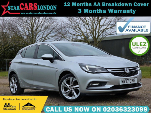 Vauxhall Astra  1.0i Turbo ecoFLEX SRi Nav Euro 6 (s/s) 5dr