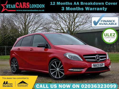 Mercedes-Benz B-Class B180 1.6 B180 BlueEfficiency Sport 7G-DCT Euro 5 (s/s) 5dr