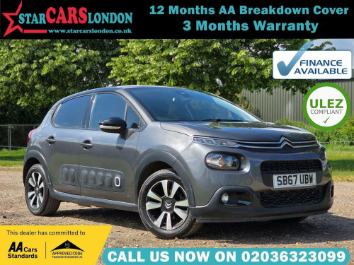 Citroen C3  1.2 PureTech Flair EAT6 Euro 6 (s/s) 5dr