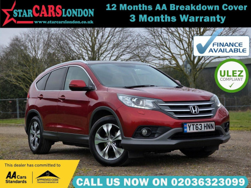 Honda CR-V  2.0 i-VTEC EX Auto 4WD Euro 5 5dr