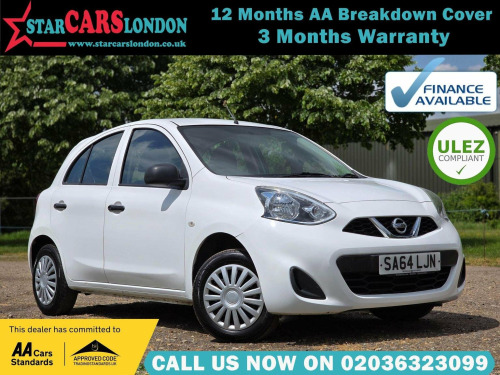 Nissan Micra  1.2 Visia CVT Euro 5 5dr