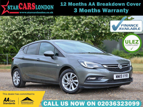 Vauxhall Astra  1.0i Turbo ecoTEC Tech Line Nav Euro 6 (s/s) 5dr