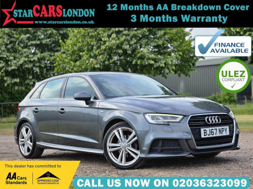 Audi A3  1.5 TFSI CoD S line Sportback S Tronic Euro 6 (s/s) 5dr