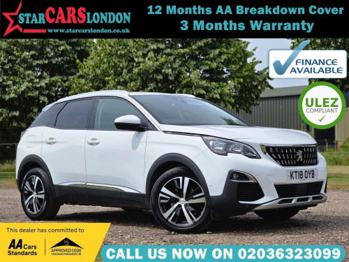 Peugeot 3008 Crossover  1.2 PureTech Allure EAT Euro 6 (s/s) 5dr