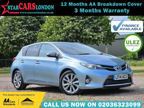 Toyota Auris  1.8 VVT-h Excel CVT Euro 5 (s/s) 5dr
