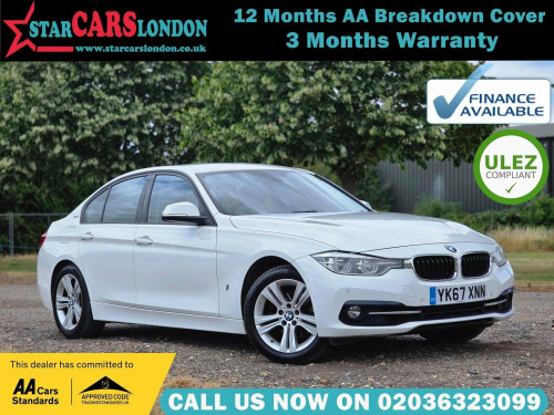 BMW 3 Series  2.0 330e 7.6kWh Sport Auto Euro 6 (s/s) 4dr