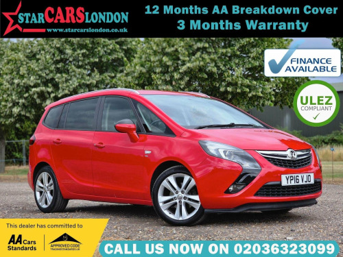 Vauxhall Zafira Tourer  1.4i Turbo SRi Auto Euro 6 5dr