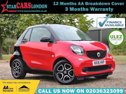Smart fortwo  1.0 Prime Cabriolet Twinamic Euro 6 (s/s) 2dr
