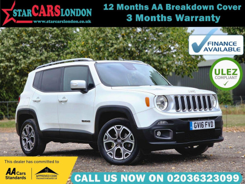 Jeep Renegade  2.0 MultiJetII Limited Auto 4WD Euro 6 (s/s) 5dr