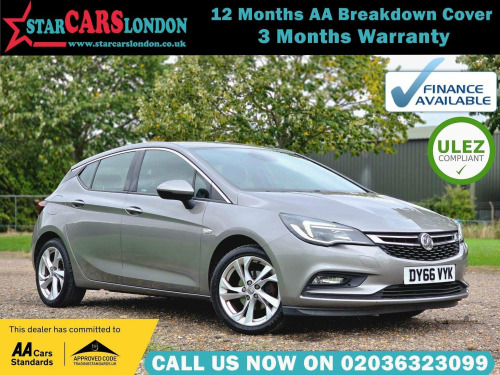 Vauxhall Astra  1.4i Turbo SRi Nav Auto Euro 6 (s/s) 5dr